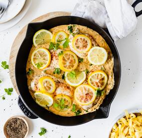 Zitronen-Knoblauch-Hähnchen