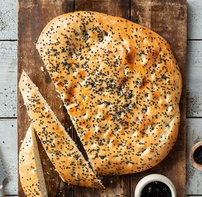 Fladenbrot ohne Hefe