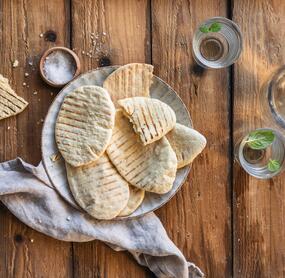 Mini-Naan vom Grill