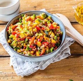 Paprikasalat „Tricolore“