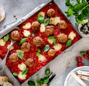 Hackbällchen Toskana vom Blech