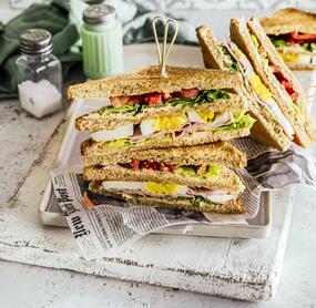Schnelles New-York-Club- Sandwich