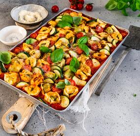 Ab-in-den-Ofen-Tortellini in 30 Minuten