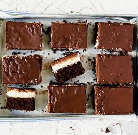 „Bounty“-Kuchen vom Blech