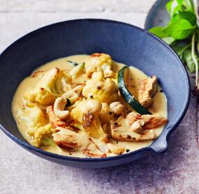 Blumenkohl-Puten-Curry
