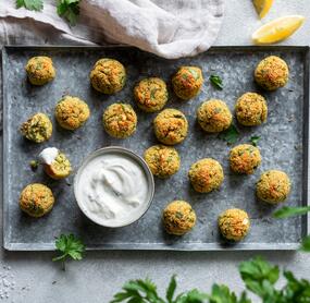 Falafel vom Blech