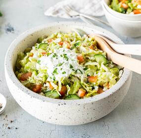 Griechischer Eisbergsalat