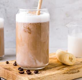 Frozen Banana Latte