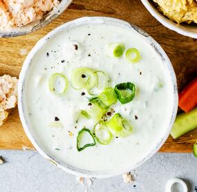 Knoblauch-Joghurtdip