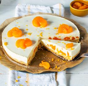 Philadelphia-Torte mit Mandarinen