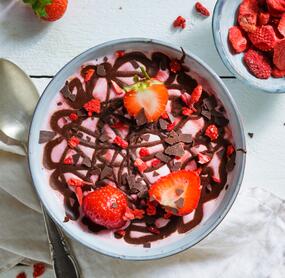 Yogurette-Bowl mit Quark