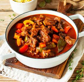 Räubertopf mit Paprika