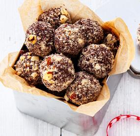 Schnelle „Kinder Schokolade“-Pralinen