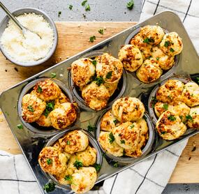 Mini Garlic Monkey Bread