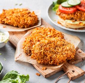 Crunchy Chicken Burger Pattys