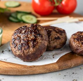 Klassische Burger-Pattys