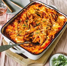 Ofen-Makkaroni alla Mamma - ohne Vorkochen