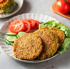 Gemüse-Burger-Pattys