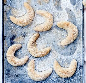 Einfache Vanillekipferl