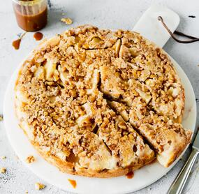 Apfel-Karamell-Kuchen