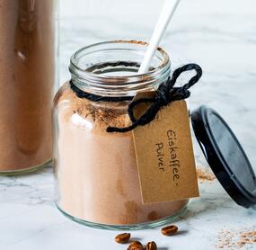 Eiskaffeepulver mit Vanille