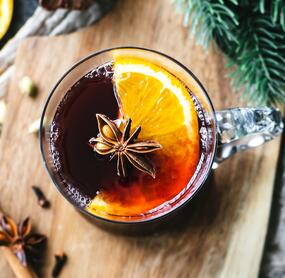 Glühwein mit Amaretto