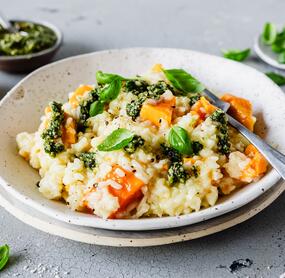 Einfaches Süßkartoffelrisotto