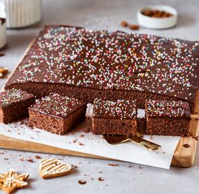 Weicher Lebkuchen vom Blech