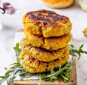 Linsen-Patties