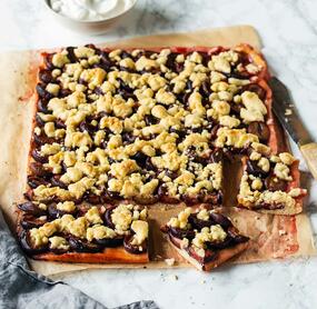 Pflaumenkuchen mit Quark-Öl-Teig
