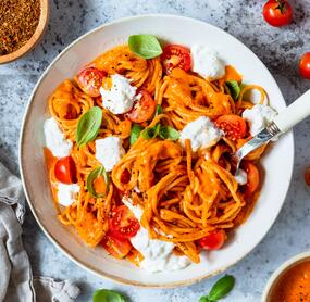 Spaghetti Tomate Mozzarella 2.0