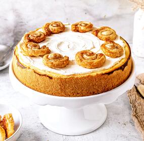 Zimtschnecken-Käsekuchen
