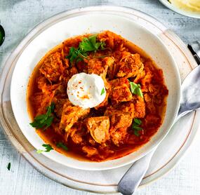 Einfaches Szegediner Gulasch