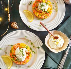 Lachs-Mango-Tartar