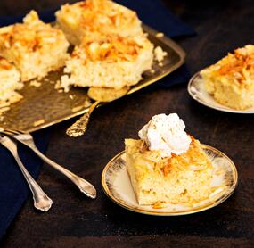 Apfel-Zimt-Butterkuchen mit Hefeteig