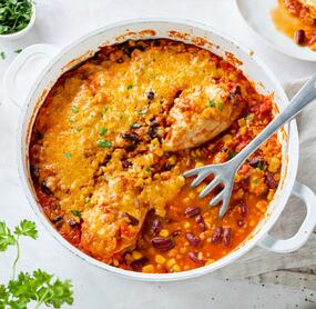 Tex-Mex-Chickenauflauf
