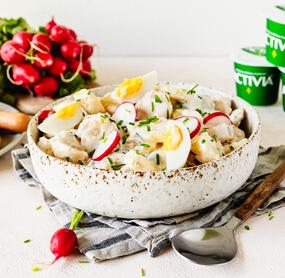 Leichter Kartoffelsalat mit Joghurt