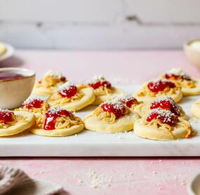 Spaghettieis-Plätzchen