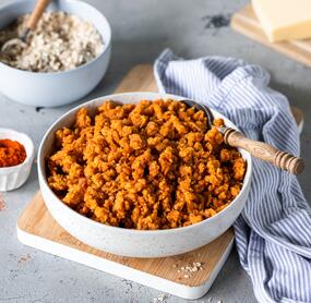 Vegetarisches Haferflocken-Hack