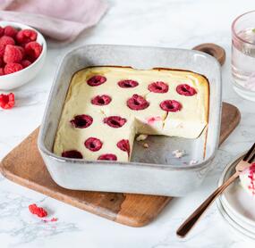 Skyr-Grießschnitten