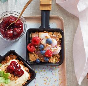 Marshmallow-Pfännchen für die Kids