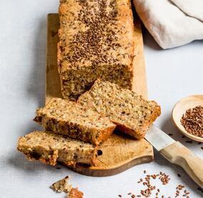 Fitnessbrot mit Quark