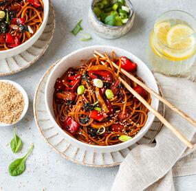 Spaghetti Teriyaki