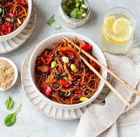 Spaghetti Teriyaki