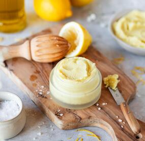 Zitrusfrucht-Peeling