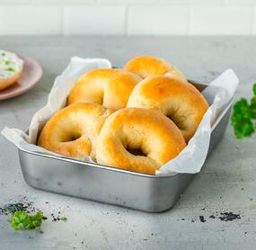 Bagel ohne Hefe mit 5 Zutaten
