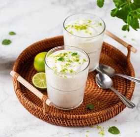 5-Zutaten-Limettenmousse