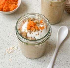 Carrot Cake Overnight Oats