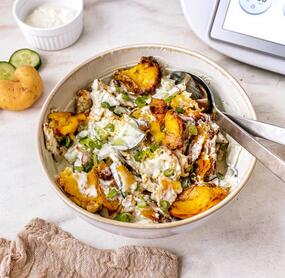 Smashed Potato Salad