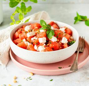 Wassermelonen-Feta-Salat